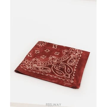 26 F/W 골든구스 골든 스카프 페이슬리 프린트 실크 GUP0105 B0032032809