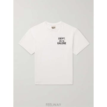 26 F/W 갤러리 댑 FRENCH 로고 코튼-저지 티셔츠 FT-10 B0080471330