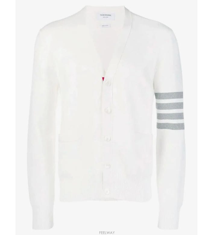 Thom Browne ����� (�������) �ж�� ��Ƽġ 4-�� ���̳� ����� ȭ��Ʈ MKC171A00219����� (�������) �ж�� ��Ƽġ 4-�� ���̳� ����� 