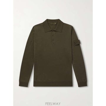 스톤 아일랜드 스톤 아일랜드 고스트 버진 울 폴로 셔츠 L2S155 B0082279880