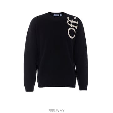 26 F/W 오프화이트 버티컬 BOOKISH 스웨터 OMHE213F2 B0012280066