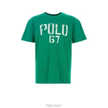 Ralph Lauren 26SS ���� �����η� ���� Ƽ���� 710B14574 003 Green26SS ���� �����η� ���� Ƽ���� 710B14574 003 Green