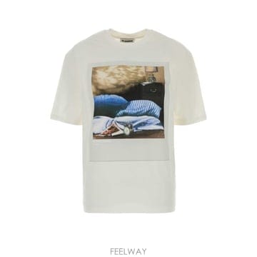 JIL SANDER 26FW ������ ���� Ƽ���� J03GC0167J20409 991 White26FW ������ ���� Ƽ���� J03GC0167J20409 991 White