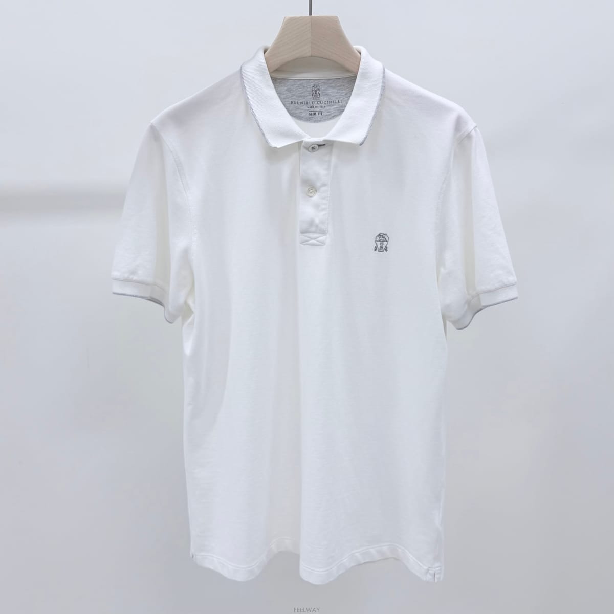 Brunello Cucinelli [S+��/M] ���ڷ� ��ġ�ڸ� ��ư �ΰ� ���� ī��Ƽ[S+��/M] ���ڷ� ��ġ�ڸ� ��ư �ΰ� ���� ī��Ƽ