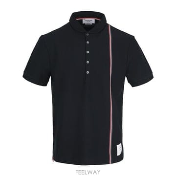 톰브라운 스프라이트 네이비 카라 반팔티 MJP196A J0138 415