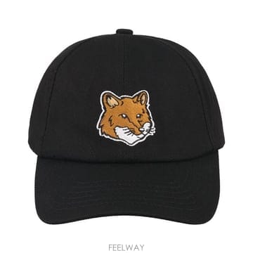 메종키츠네 폭스 헤드 볼캡 MM06103WW0096 P199