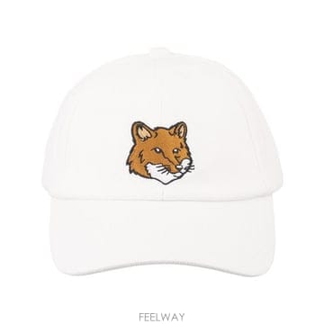 메종키츠네 폭스 헤드 볼캡 MM06103WW0096 P100
