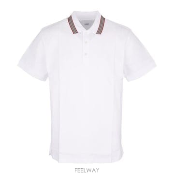 버버리 카라 반팔 티셔츠 8084018 A1464