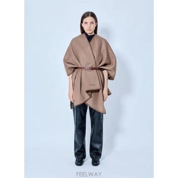 26 FW 막스마라 여성 Belted Wool Wrap 2624546121600 035 TP876594235