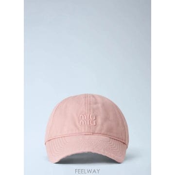 26 FW 미우미우 여성 드릴 야구 모자 5HC370 2CR2 F0236 TP876281841