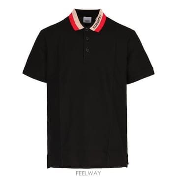 버버리 카라 반팔 티셔츠 8083154 A1189 EDNEY