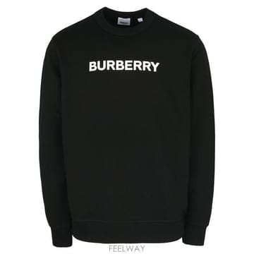 버버리 루즈핏 로고 맨투맨 8055312 A1189 BURLOW