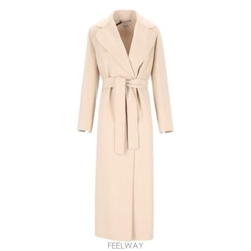 [A94]에스막스마라 2629016073600700006 여성 코트 롱 하프 S MAX MARA S MAX 
