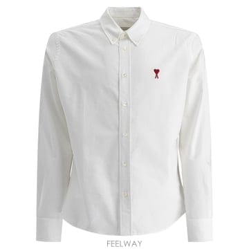 [V90]아미 BFUSH063CO0031168 남성 셔츠 남방 Ami de Coeur Casual Shirt