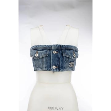Miu Miu [W63]�̿�̿� GWT071197U F0008 ���� ��Ʈ �ƿ��� ž TOP[W63]�̿�̿� GWT071197U F0008 ���� ��Ʈ �ƿ��� ž TOP