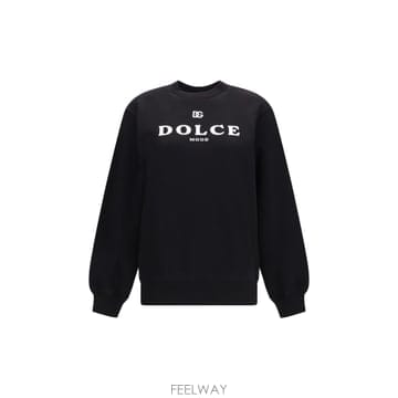 [K68]돌체앤가바나 F9U78ZHU7P4 N0000 여성 스웨트셔츠 맨투맨 후드 스셔츠 Cotton lo