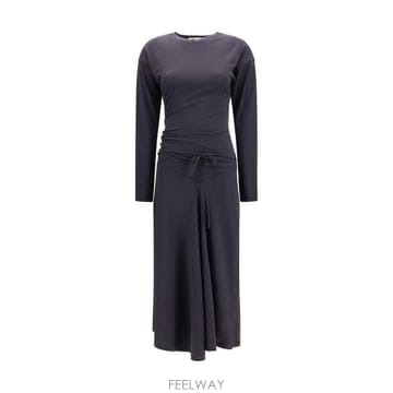 Lemaire [K68]���޸� DR1177LJ1025 GY006 ���� ���ǽ� �� �̵� �̴� �巹�� Draped fitted[K68]���޸� DR1177LJ1025 GY006 ���� ���ǽ� �� �̵� ��