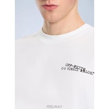 26 S/S 오프화이트 타입 애로우 스케이트 티셔츠 44MAA120S B0112280507