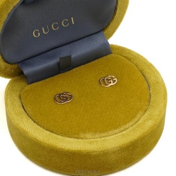 GUCCI ���� 094074 18K���ο��� GG ���� ���͵� �̾(�Ͱ���)aa66244���� 094074 18K���ο��� GG ���� ���͵� �̾(�Ͱ���