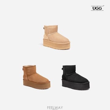 호주어그 오즈웨어 26FW 클래식미니 플랫폼 5cm 양털부츠 어그부츠 OB360PP