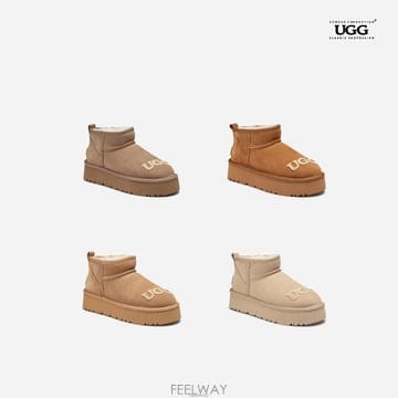 호주어그 오즈웨어 26FW 클래식 다나 EMB 플랫폼 양털부츠 어그부츠 OB988P