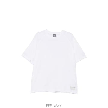 뉴발란스 로고 코튼 티셔츠 MT62F506WT B0712280594