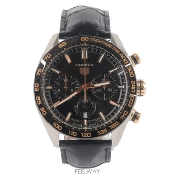 Tag Heuer [�߰���ǰ�ٿ�] �±�ȣ�̾� ��� ũ�γ�׷��� �����ƽ 18K ������ 44MM 2023�� CBN2A5A[�߰���ǰ�ٿ�] �±�ȣ�̾� ��� ũ�γ�׷��� �����ƽ