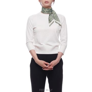26FW 여성 트리 스키니 스카프 (VS4774 984 R563 26F)