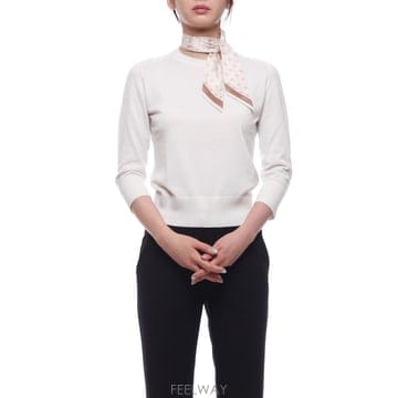 26FW 여성 트리 스키니 스카프 (VS4774 984 H687 26F)