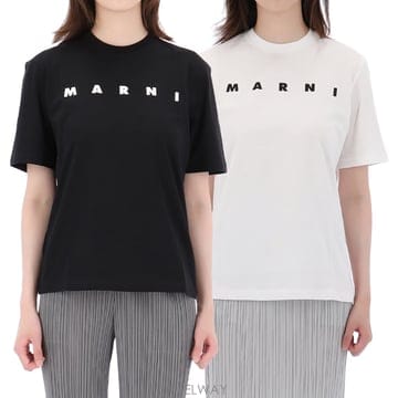 구템즈 26SS 마르니 로고 반팔 티셔츠 성인사이즈 2종 M01601 M00RF