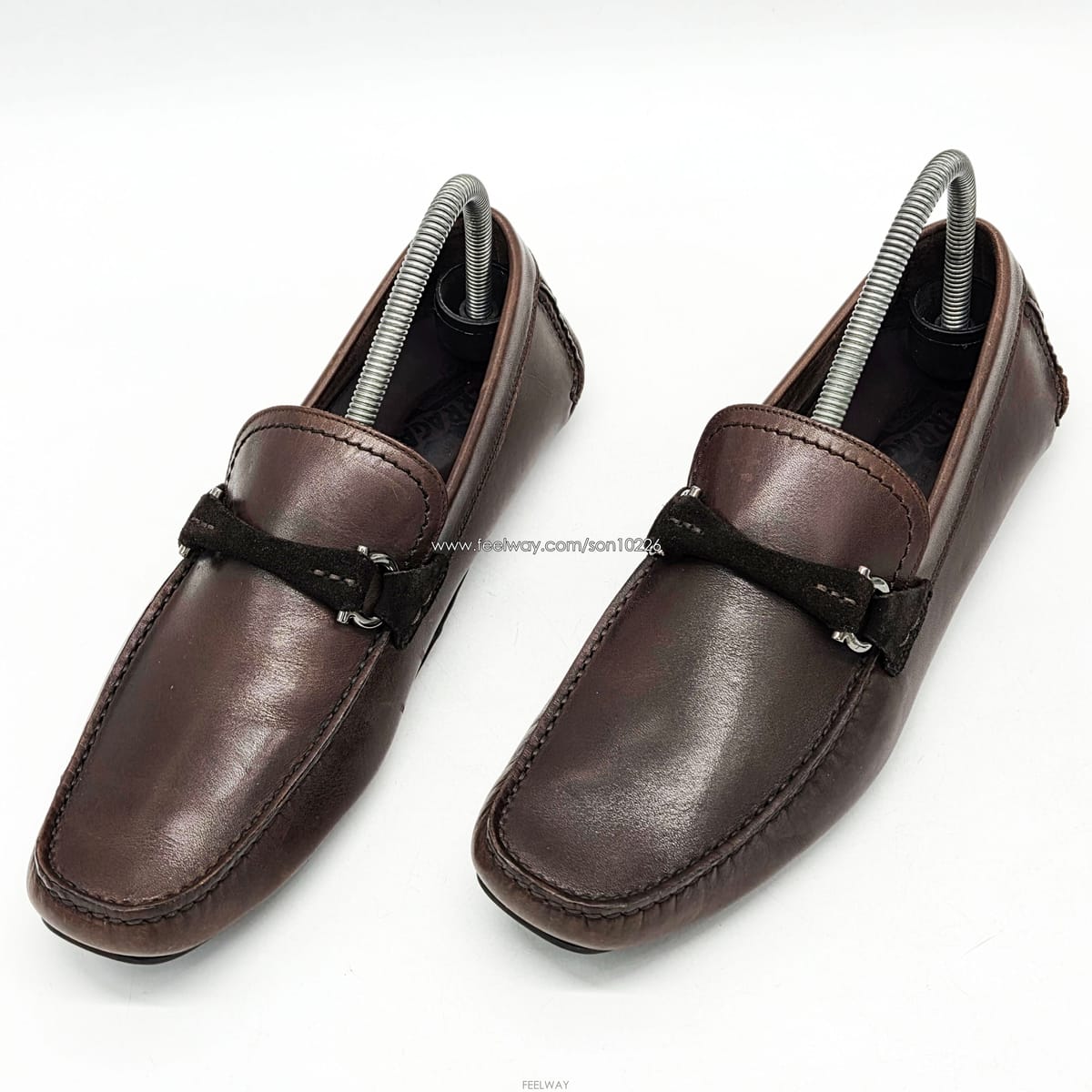 Ferragamo ����䷹ ��󰡸� �׶����� ����̺� ���� ���� (7 1/2)����䷹ ��󰡸� �׶����� ����̺� ���� ���� (7 1/2