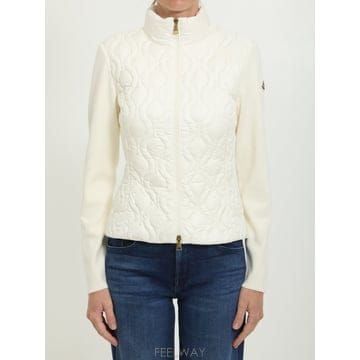 26 F/W 몽클레어 패딩 지퍼 가디건 L20939B00008M136 B0022068693