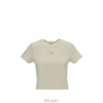 메종 키츠네 로고 코튼 티셔츠 MW00105KJ70260063 B0711935622