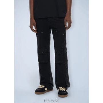 26 S/S 오프화이트 OWR GD COT MULTIPKT 릴렉스 팬 B0112280551