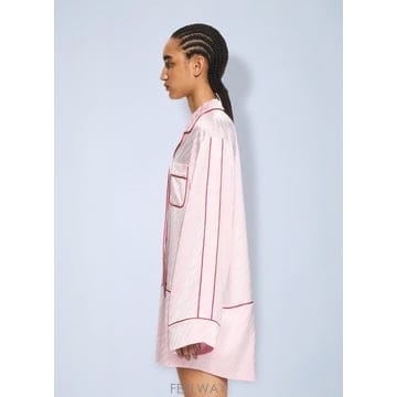오프화이트 뉴 록시 새틴 드레스