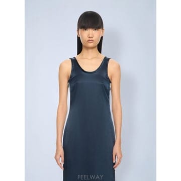 26 S/S 오프화이트 사틴 백리스 미디 드레스 2DB56NS26FA B0112280581