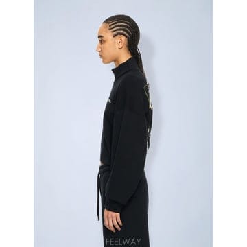 26 S/S 오프화이트 애로우 리브 지퍼 업 맨투맨 2BE008S26 B0112280582