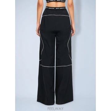 26 S/S 오프화이트 로고밴드 트랙 팬츠 2VI019S26FAB00 B0112280584
