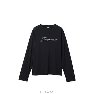 26 F/W 자크뮈스 롱 슬리브 로고 티셔츠 TSU00351AJ002 B0032251080