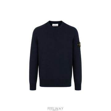 15주년 와펜 패치 래글런 디테일 니트 네이비 7215510B2 V0020
