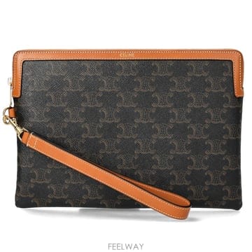 구템즈 26FW 셀린느 트리옹프 스몰 스트랩 파우치 10J503I91 04LU