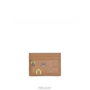 26SS Loewe Cats 카프 스킨 카드 홀더 C643322X479579 TP579244808