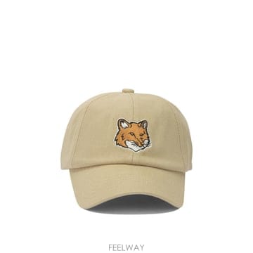 25FW Maison Kitsune Fox Head trucker 모자 PM06100WW00960335 TP