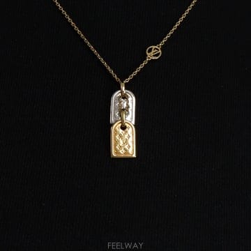 루이비통 M63141  LV 이니셜 나노그램 펜던트 목걸이aa66859