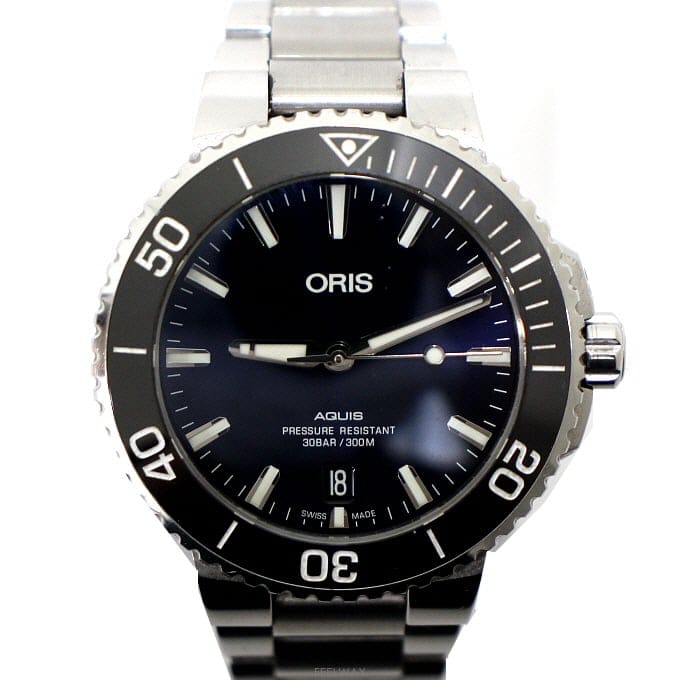 Oris ������  AQUIS DATE ������(��Ŀ��) ����Ʈ ������ 39.5MM �����ƽ ��ƿ ���� �ð�aa67009������  AQUIS DATE ������(��Ŀ��) ����Ʈ ������ 39.5MM