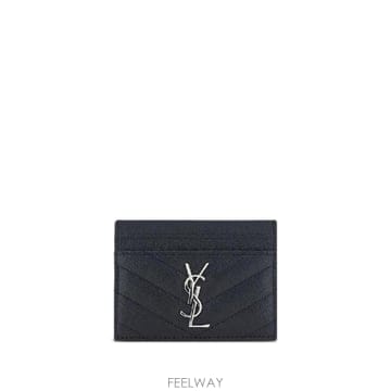 Saint Laurent �׶�����Ÿ �ؿ� ���ζ� ���� CASSANDRE LEATHER CARD CASE 423291BOW021000�׶�����Ÿ �ؿ� ���ζ� ���� CASSANDRE LEATHER CARD CAS