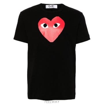 Comme des Garcons �׶�����Ÿ �ؿ� �ĵ������� ���� RED HEART COTTON Ƽ���� AXT1121�׶�����Ÿ �ؿ� �ĵ������� ���� RED HEART COTTON Ƽ��