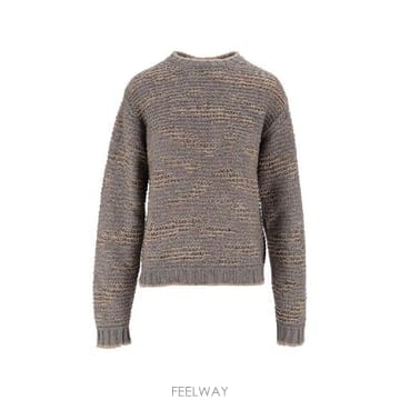 Fabiana Filippi �׶�����Ÿ �ؿ� �ĺ�Ƴ� �ʸ��� ���� WOOL BLEND CREWNECK ������ MAD226F447M3921�׶�����Ÿ �ؿ� �ĺ�Ƴ� �ʸ��� ���� WOOL BLEND CREWNE