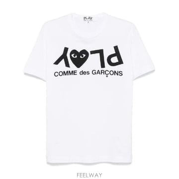 Comme des Garcons �׶�����Ÿ �ؿ� �ĵ������� ���� LOGO COTTON Ƽ���� AXT0681�׶�����Ÿ �ؿ� �ĵ������� ���� LOGO COTTON Ƽ���� AXT