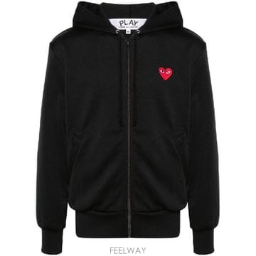 Comme des Garcons �׶�����Ÿ �ؿ� �ĵ������� ���� RED HEART COTTON HOODIE AXT172D1�׶�����Ÿ �ؿ� �ĵ������� ���� RED HEART COTTON HOODI